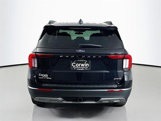 Photo of 2025 Agate Black Metallic Ford Explorer