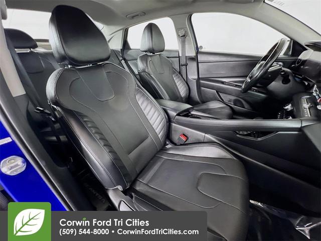 Photo of 2021 Intense Blue Hyundai ELANTRA