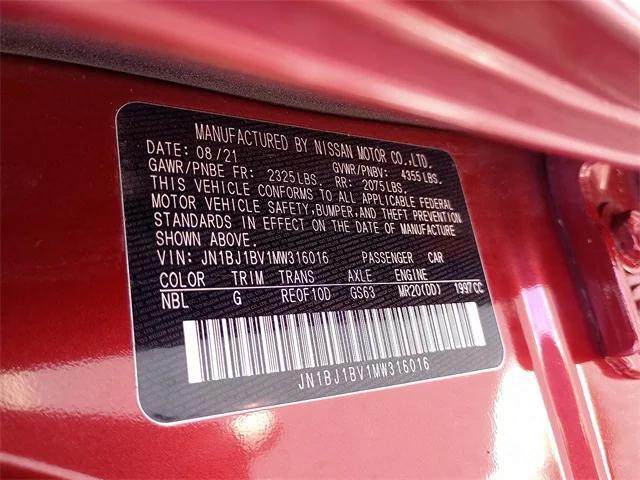 Photo of 2021 Scarlet Ember Tintcoat Nissan Rogue Sport
