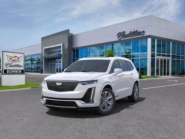 Photo of 2025 Crystal White Tricoat Cadillac XT6