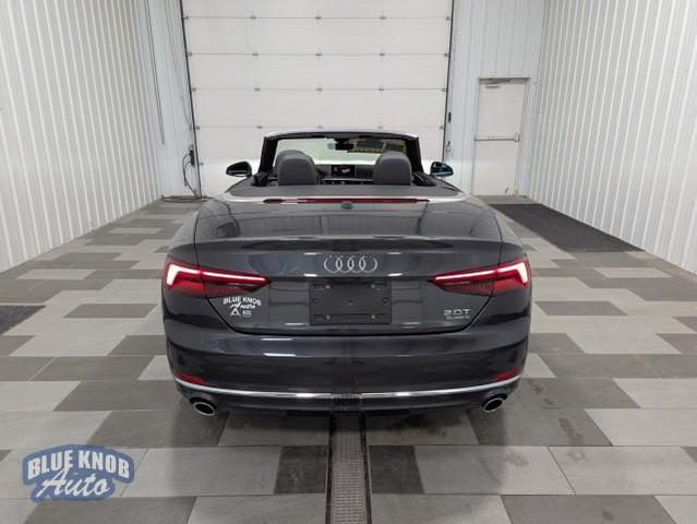 Photo of 2018 Monsoon Gray Metallic/Black Roof Audi A5
