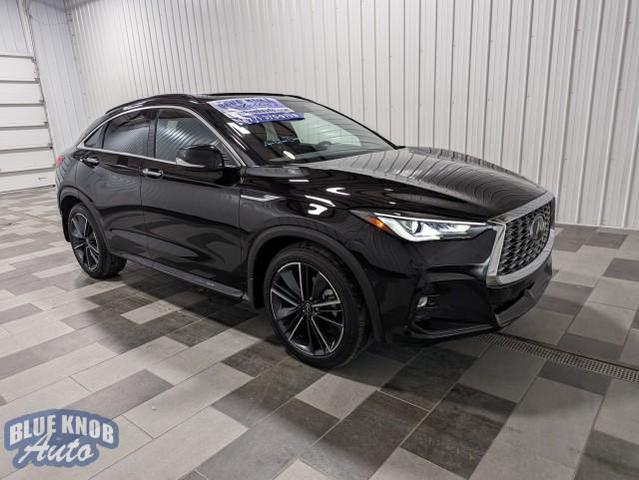 Photo of 2025 Black Obsidian INFINITI QX55