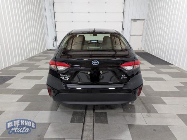 Photo of 2025 Midnight Black Metallic Toyota Corolla Hybrid