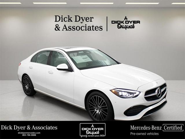 Photo of 2024 Polar White Mercedes-Benz C-Class