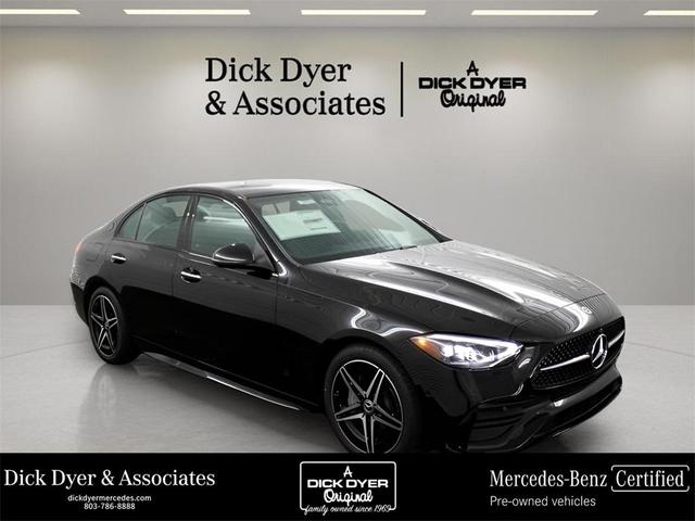 Photo of 2024 Black Mercedes-Benz C-Class