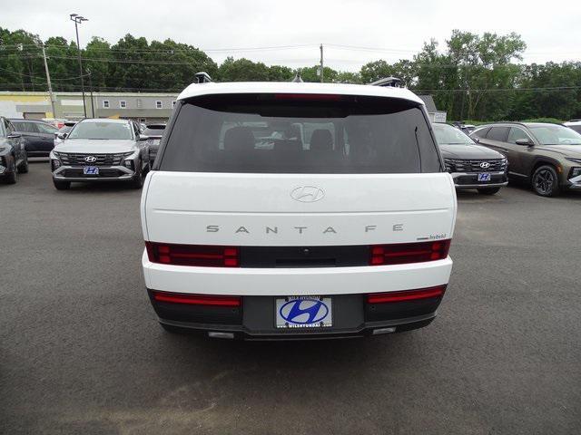 Photo of 2025 White Hyundai SANTA FE HEV