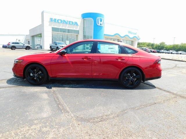 Photo of 2025 Radiant Red Metallic Honda Accord Hybrid
