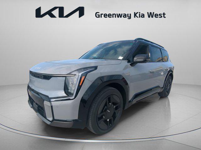 Photo of 2026 Wolf Gray/Ebony Black Roof Kia EV9