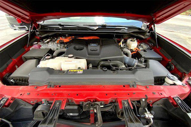 Photo of 2023 Supersonic Red Toyota Tundra Hybrid