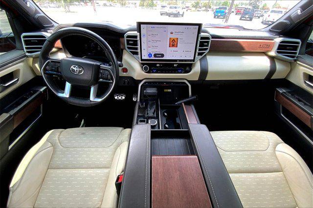 Photo of 2023 Supersonic Red Toyota Tundra Hybrid