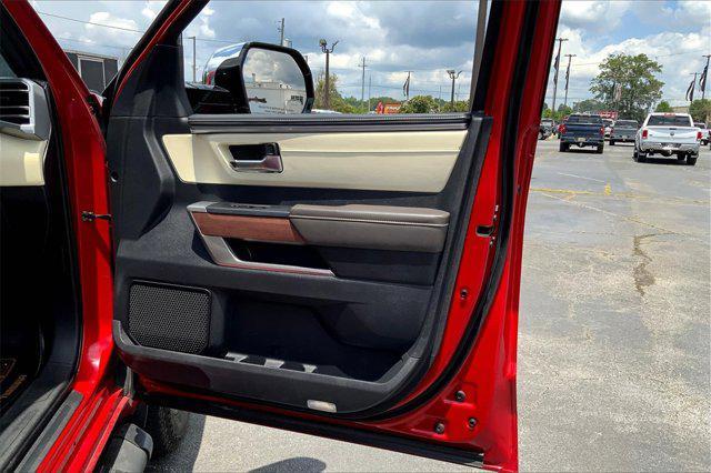 Photo of 2023 Supersonic Red Toyota Tundra Hybrid