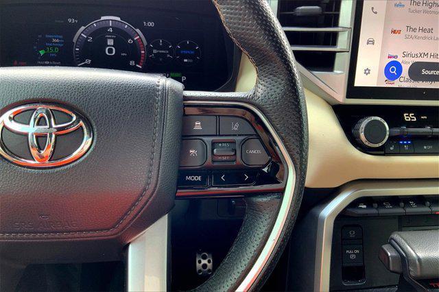 Photo of 2023 Supersonic Red Toyota Tundra Hybrid
