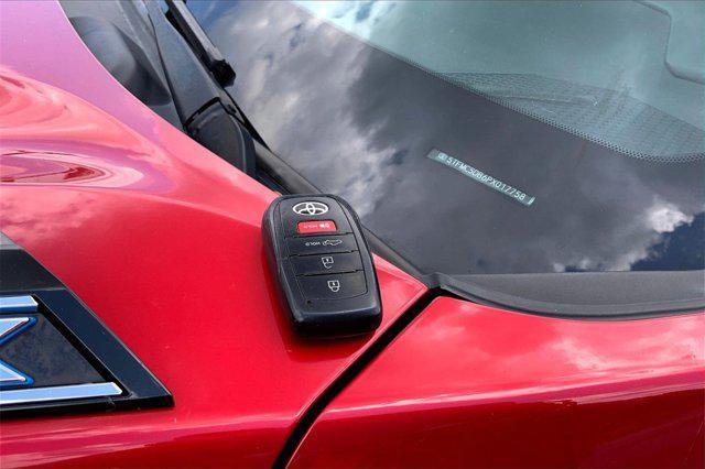 Photo of 2023 Supersonic Red Toyota Tundra Hybrid