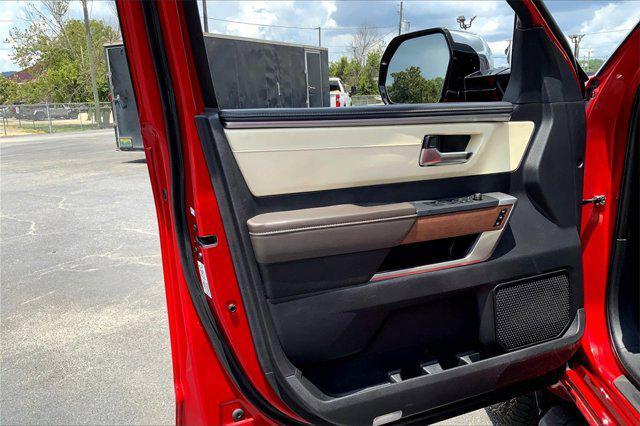 Photo of 2023 Supersonic Red Toyota Tundra Hybrid