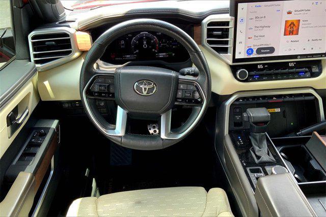 Photo of 2023 Supersonic Red Toyota Tundra Hybrid