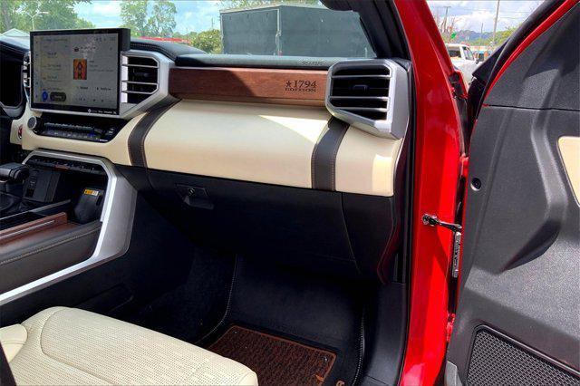 Photo of 2023 Supersonic Red Toyota Tundra Hybrid