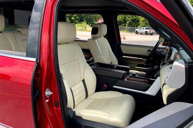 Photo of 2023 Supersonic Red Toyota Tundra Hybrid