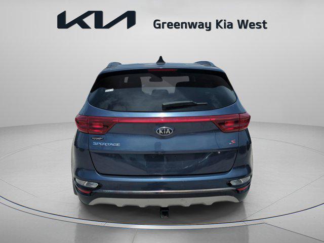 Photo of 2020 Pacific Blue Kia Sportage