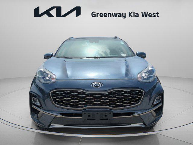 Photo of 2020 Pacific Blue Kia Sportage