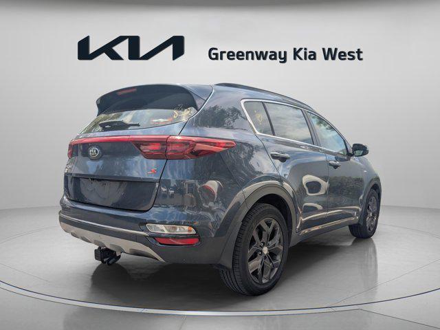 Photo of 2020 Pacific Blue Kia Sportage