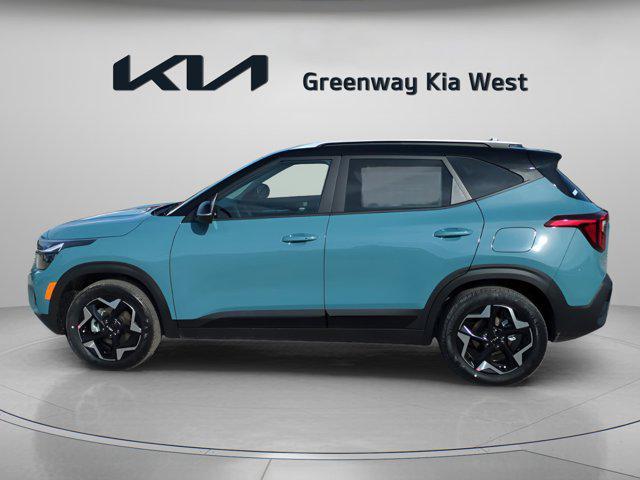 Photo of 2025 Pluton Blue/Black Roof Kia Seltos