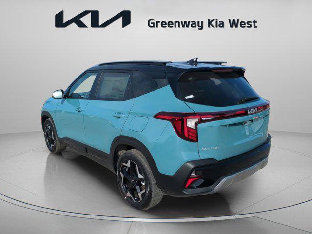 Photo of 2025 Pluton Blue/Black Roof Kia Seltos