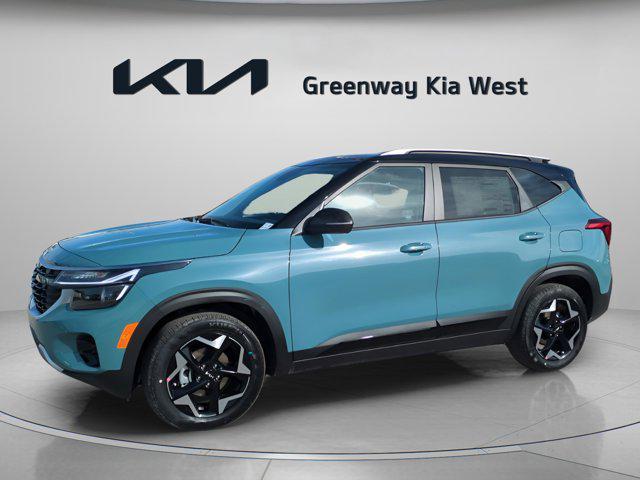 Photo of 2025 Pluton Blue/Black Roof Kia Seltos