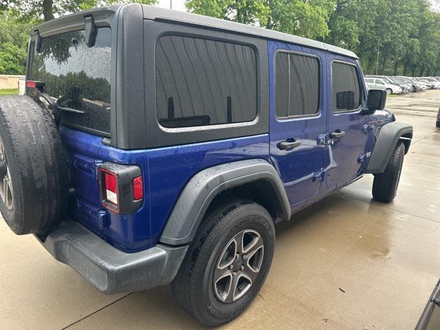 Photo of 2018 Ocean Blue Metallic Clearcoat Jeep Wrangler Unlimited