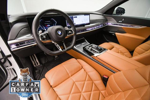 Photo of 2024 Mineral White Metallic BMW 740