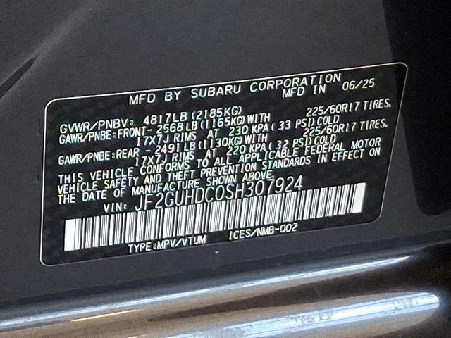 Photo of 2025 Gray Subaru Crosstrek