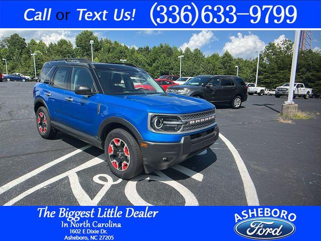 Photo of 2025 Velocity Blue Metallic Ford Bronco Sport