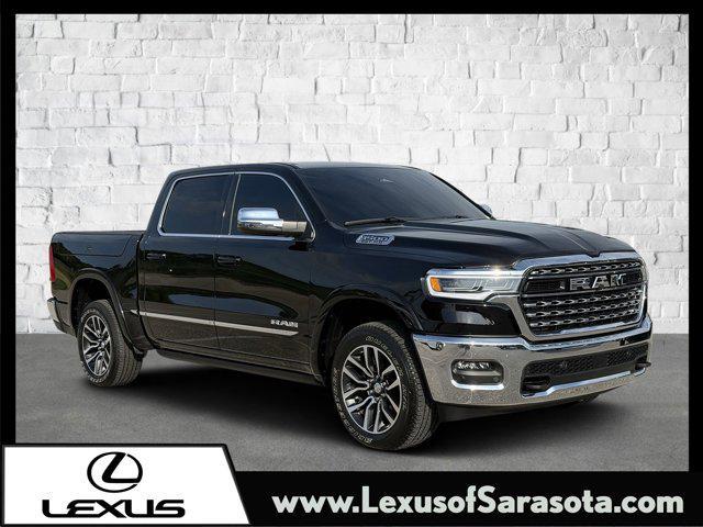 Photo of 2025 Diamond Black Crystal Pearlcoat RAM 1500