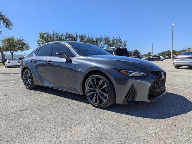 Photo of 2021 Cloudburst Gray Lexus IS 350