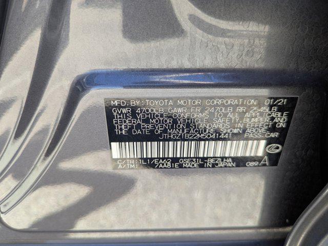 Photo of 2021 Cloudburst Gray Lexus IS 350