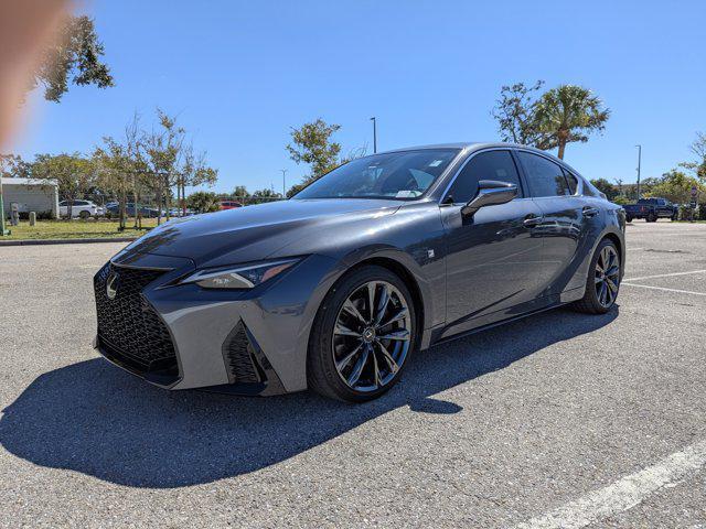 Photo of 2021 Cloudburst Gray Lexus IS 350