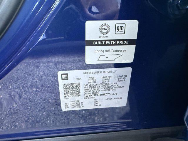 Photo of 2024 Opulent Blue Metallic Cadillac XT5