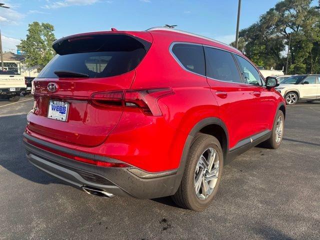 Photo of 2023 Calypso Red Hyundai SANTA FE
