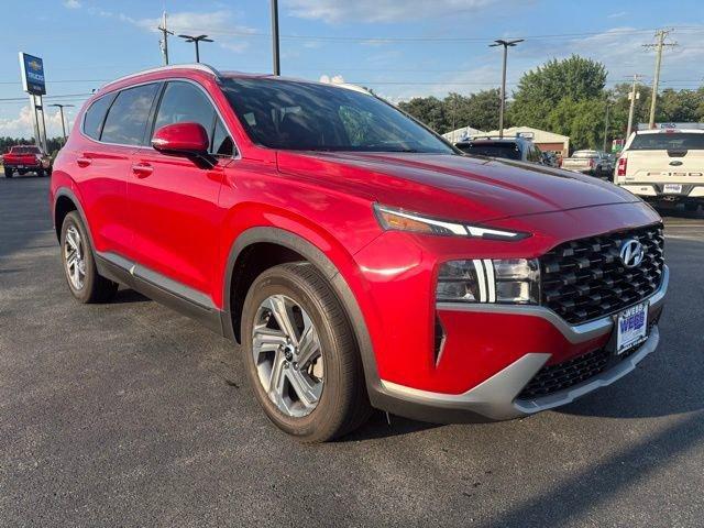 Photo of 2023 Calypso Red Hyundai SANTA FE