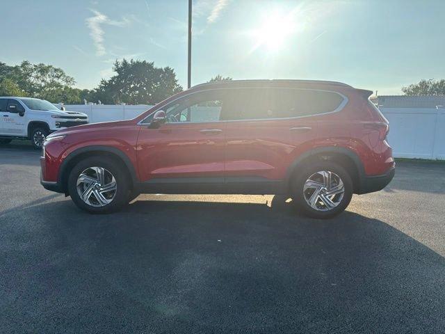Photo of 2023 Calypso Red Hyundai SANTA FE