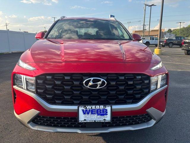 Photo of 2023 Calypso Red Hyundai SANTA FE