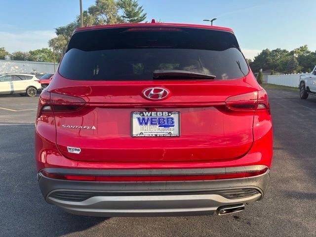 Photo of 2023 Calypso Red Hyundai SANTA FE