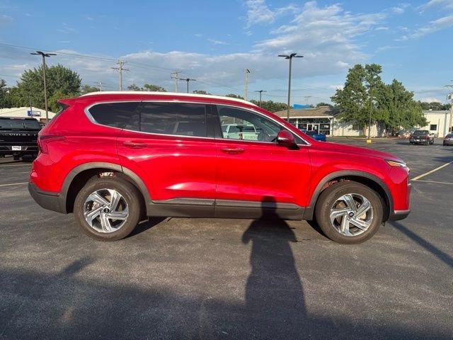 Photo of 2023 Calypso Red Hyundai SANTA FE