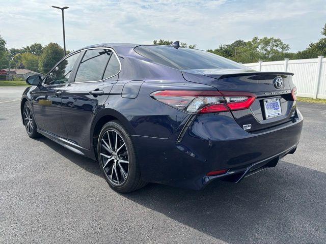 Photo of 2021 Galactic Aqua Toyota Camry