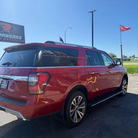 Photo of 2021 Burgundy Ford Expedition Max