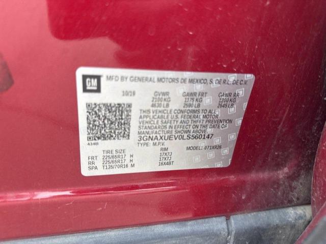 Photo of 2020 Cajun Red Tintcoat Chevrolet Equinox