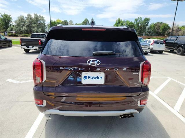 Photo of 2021 Sierra Burgundy Hyundai PALISADE