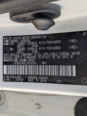 Photo of 2020 Super White Toyota 4Runner