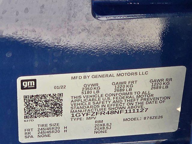 Photo of 2022 Wave Metallic Cadillac XT4