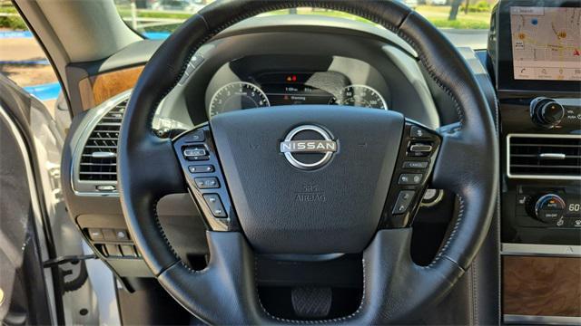 Photo of 2023 Aspen White Tricoat Nissan Armada
