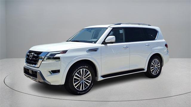 Photo of 2023 Aspen White Tricoat Nissan Armada